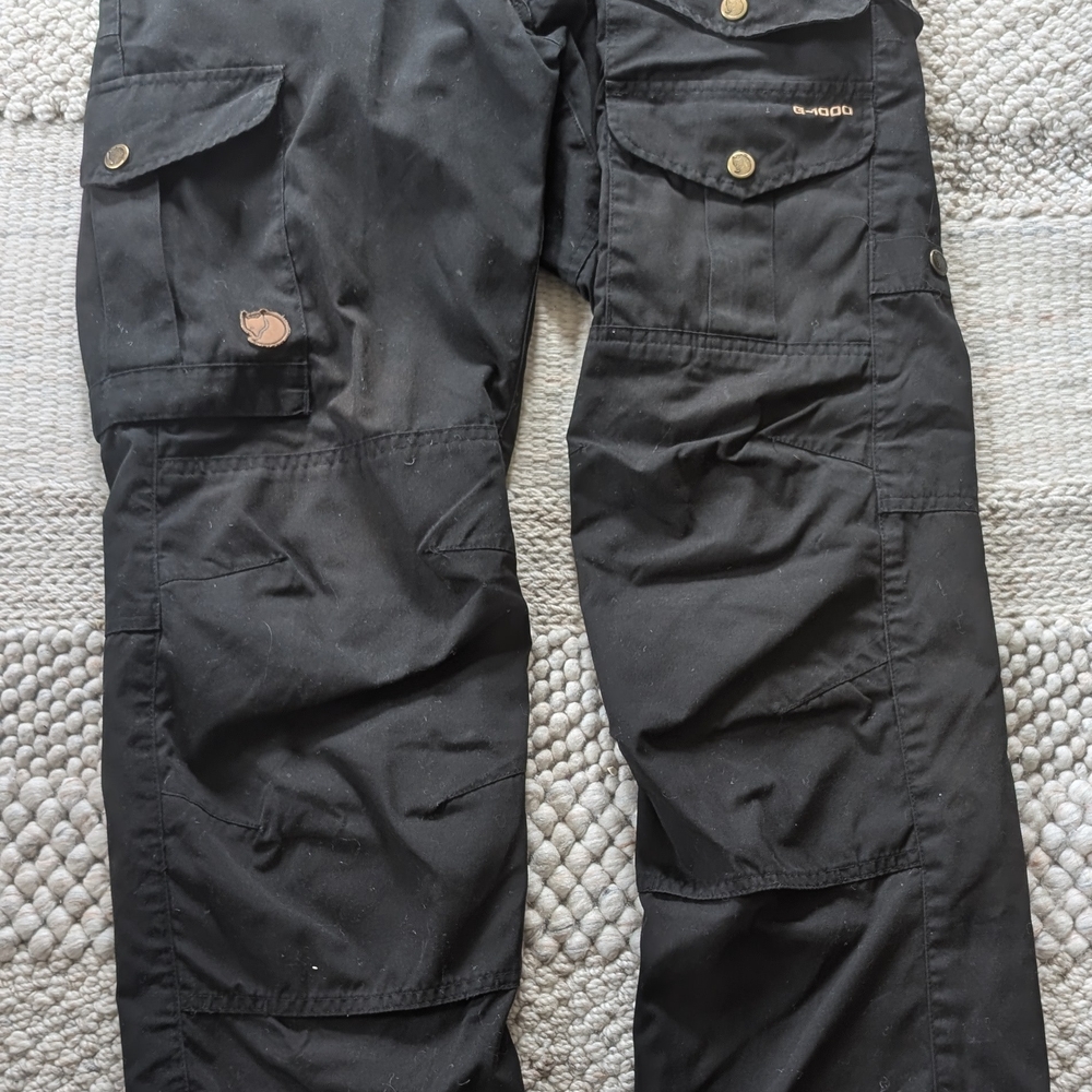 Men's Black Cargo Pants